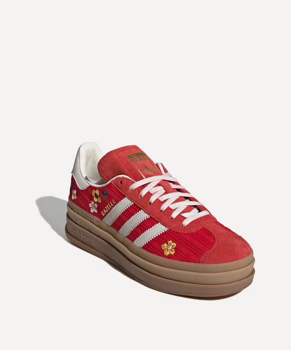 Adidas Gazelle Bold x Liberty London – Rød – Rød