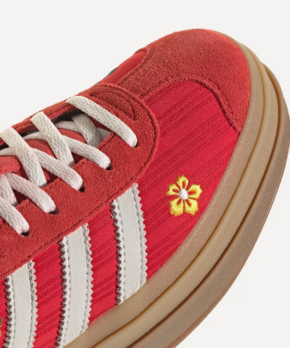 Adidas Gazelle Bold x Liberty London – Rød – Rød