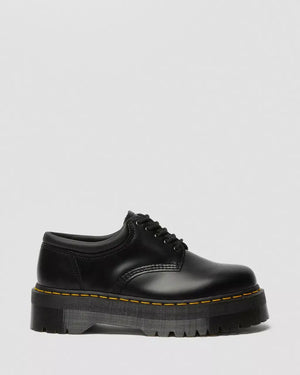 Dr. Martens 8053 lædersko med platformssål – Sort
