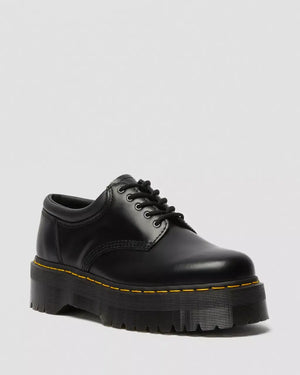 Dr. Martens 8053 lædersko med platformssål – Sort