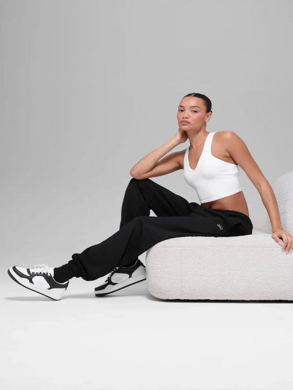 ALO Recovery Mode Sneaker – Naturhvid