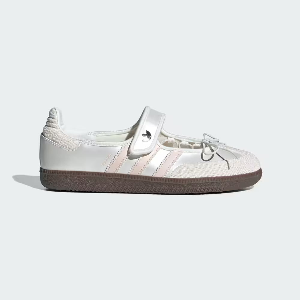 Samba Jane Signature - Adidas – Hvid/Kvartsrosa
