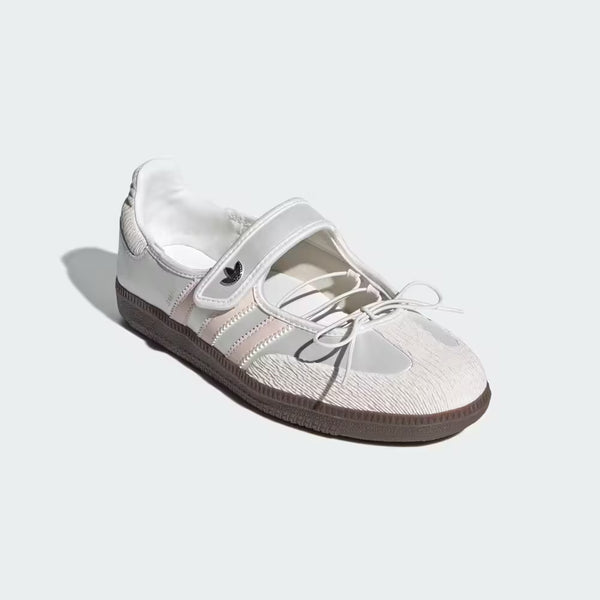 Samba Jane Signature - Adidas – Hvid/Kvartsrosa