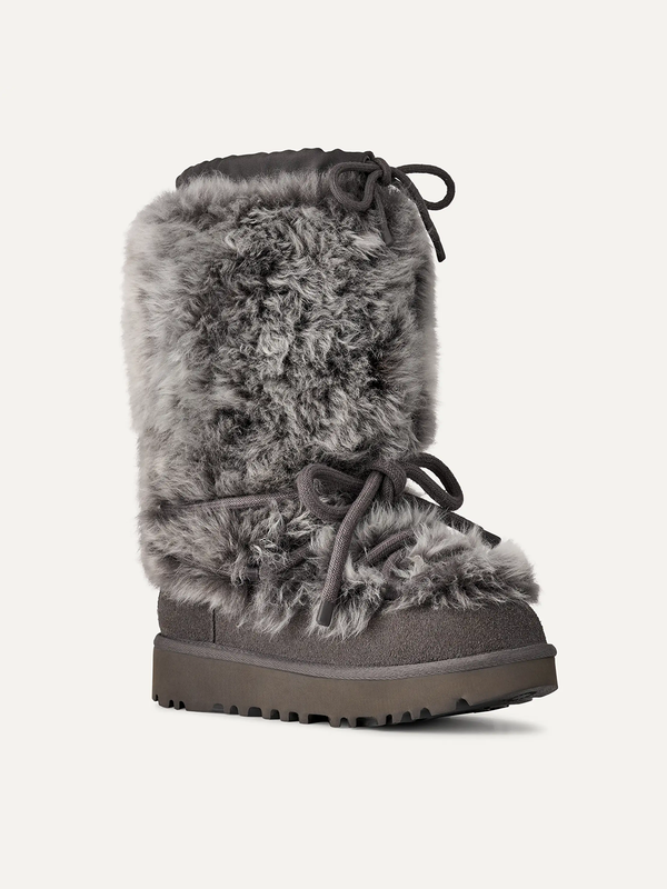 UGG Classic Tall Chalet-støvle – Grå – Grå