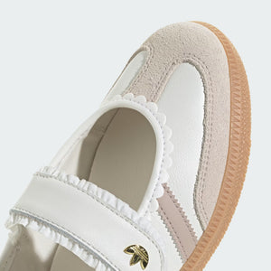 Samba Jane Signature - Adidas – Hvid/Kvartsrosa