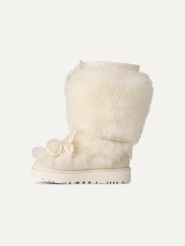 UGG Classic Tall Chalet-støvle – Hvid – Hvid