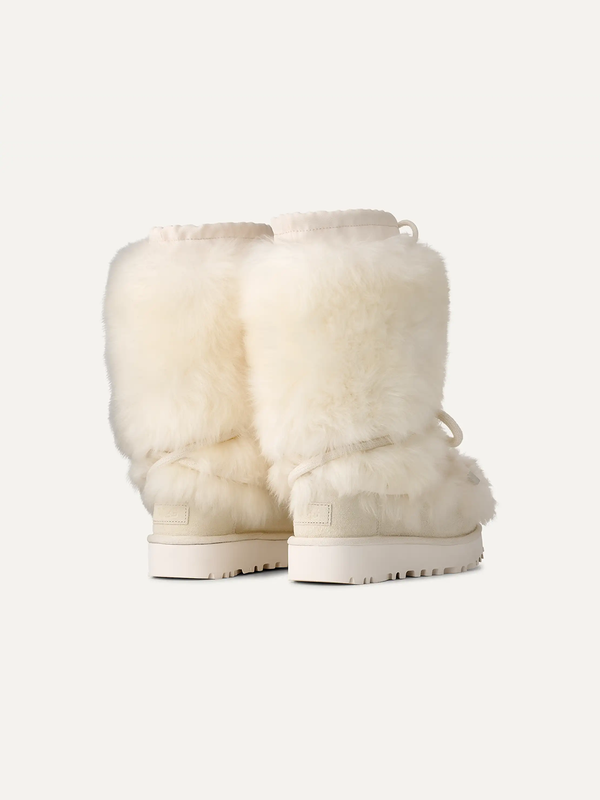 UGG Classic Tall Chalet-støvle – Hvid – Hvid